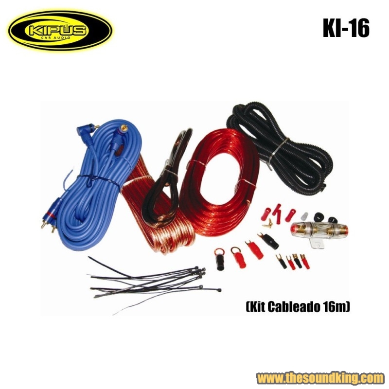 Kit de cable de 16 mm Kipus KI 16 en Solocaraudio.