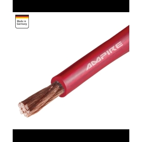 Cable de alimentación AMPIRE 50mm rojo 100% Cobre