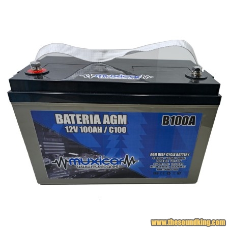 Bateria AGM 100 Ah Muxicar